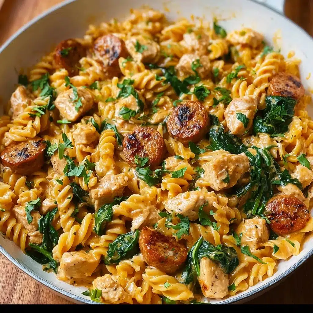Creamy Chicken Sausage Orzo : A One-Pan Meal Recipe