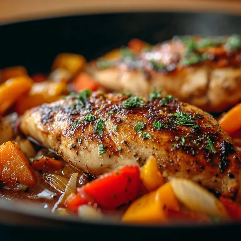 One Pan Balsamic Chicken and VeggiesIngredients Recipe