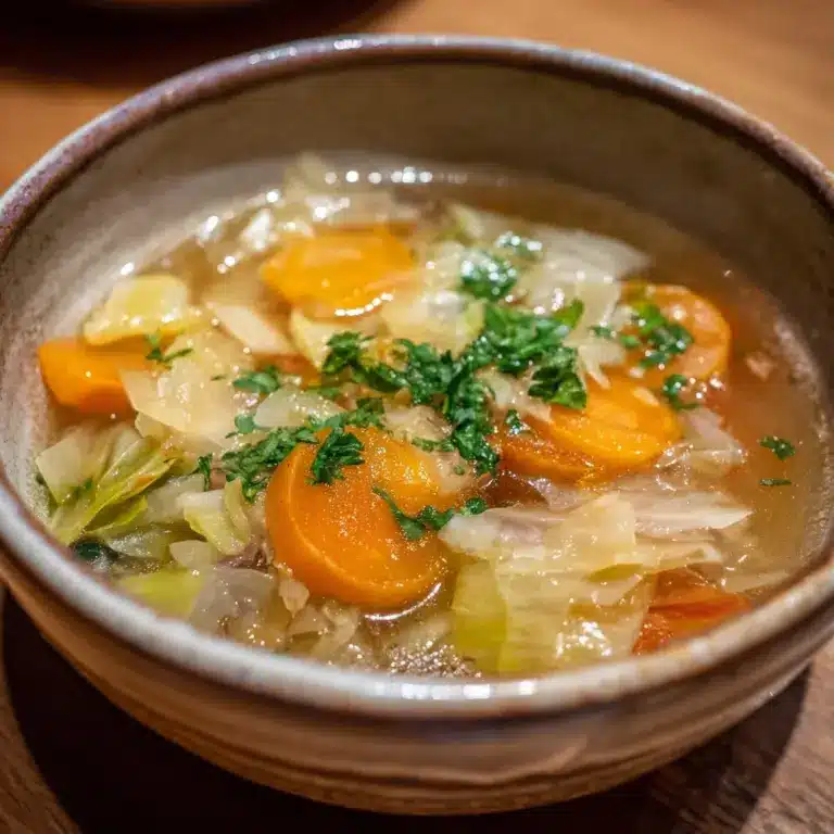 Cabbage Fat-burning Soup Recipe