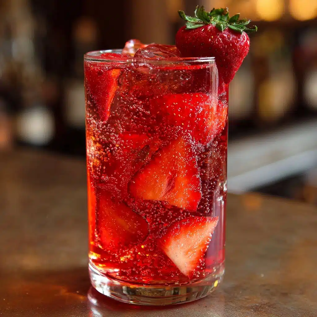 Strawberry Dirty Sprite: A Ingredients Recipe - Recipe Image