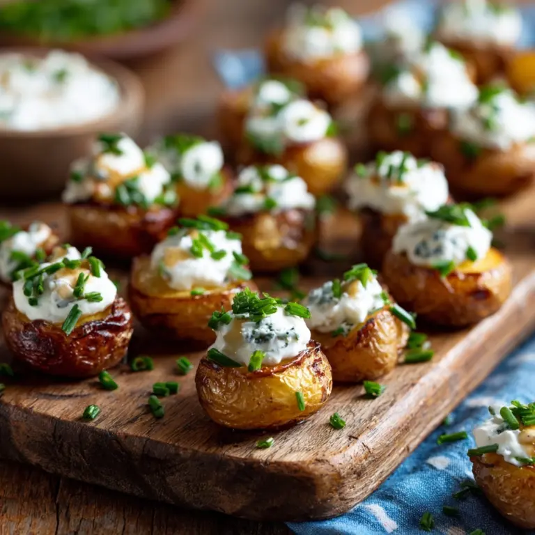 Mini Baked Potatoes Recipe