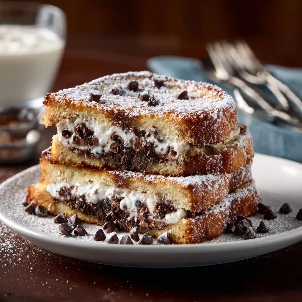 Decadent Cannoli Stuffed French Toast Recipe - Recipe Image