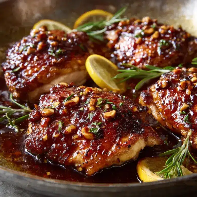 Balsamic Fig Glaze Chicken Recipe