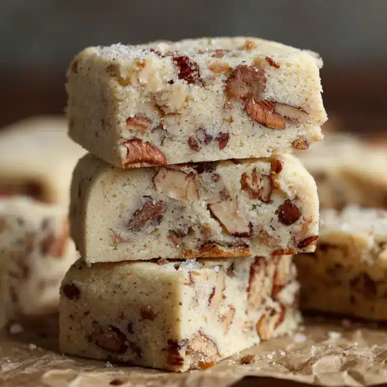 Butter Pecan Shortbread Cookies Recipe