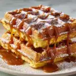 Apple Fritter Waffle Donuts Recipe