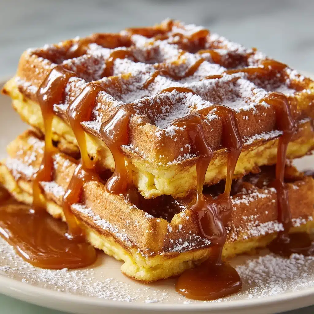 Apple Fritter Waffle Donuts Recipe - Recipe Image