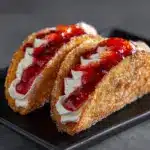 Strawberry Cheesecake Dessert Tacos Recipe
