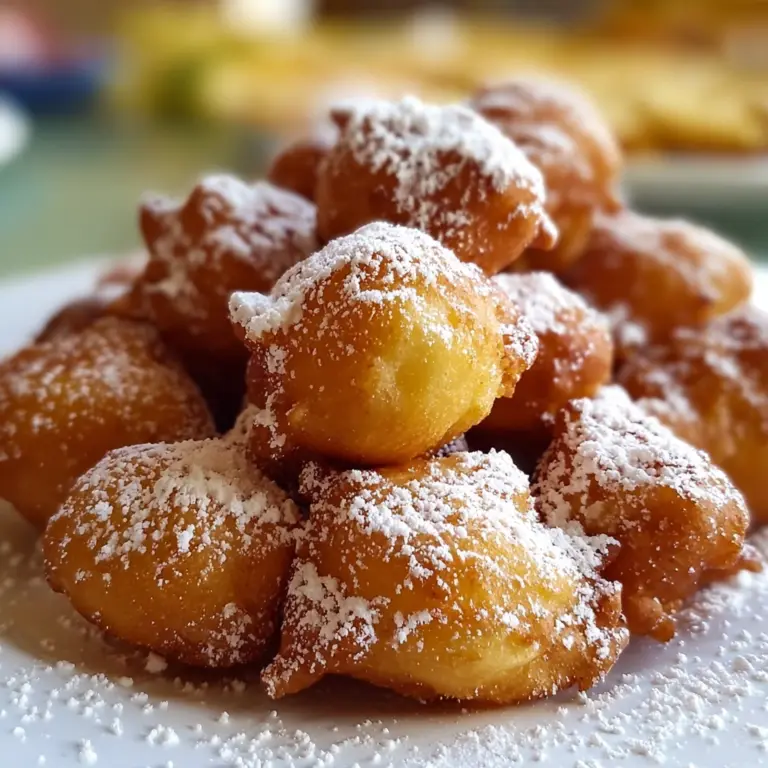 Funnel Cake Bites Recipe