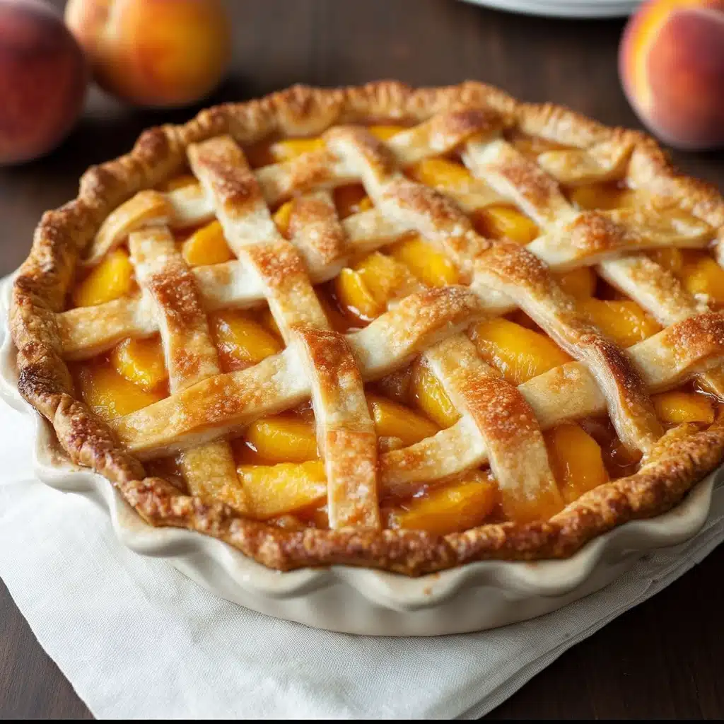 Perfect Peach Pie Recipe