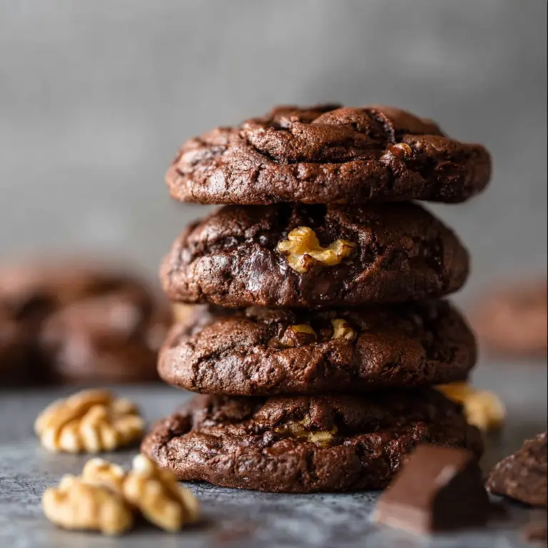 Best Fudgy Chewy Chocolate Brownie Cookies Recipe