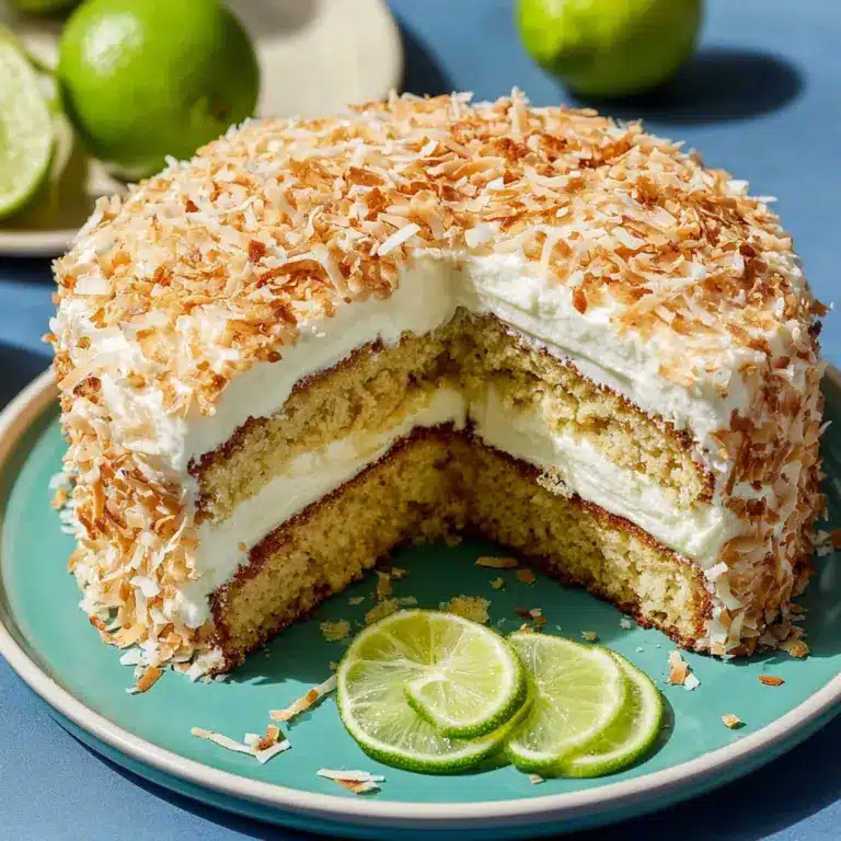 Key Lime Coconut Cake Recipe