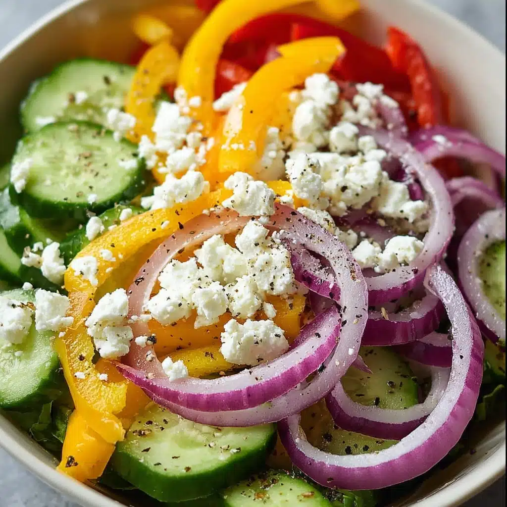 Cucumber Salad with Feta Recipe - Recipe Image