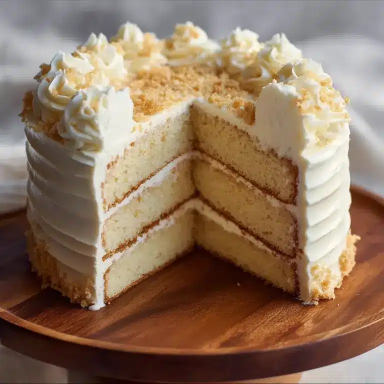 Ptichye Moloko Cake Recipe (Bird’s Milk Cake) Recipe