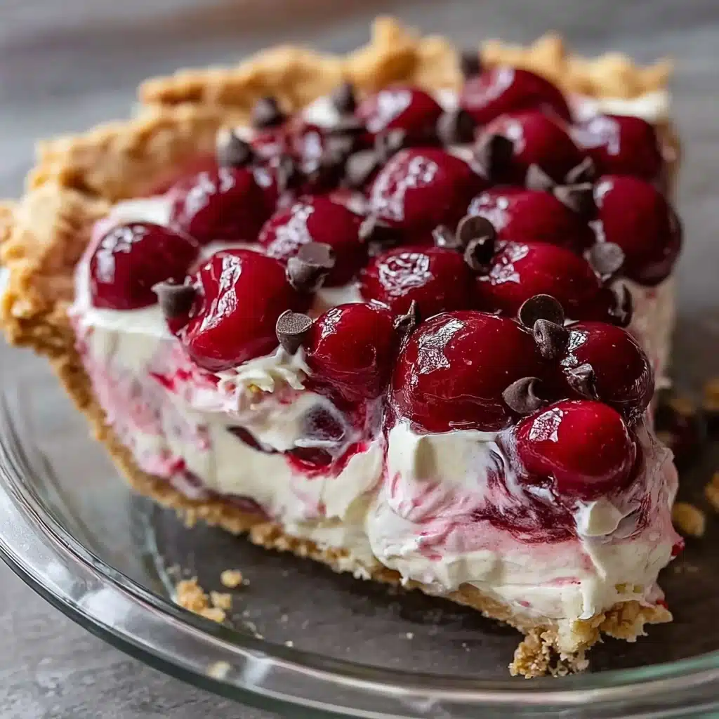 Cherry Chocolate Chip PieIngredients: Recipe - Recipe Image