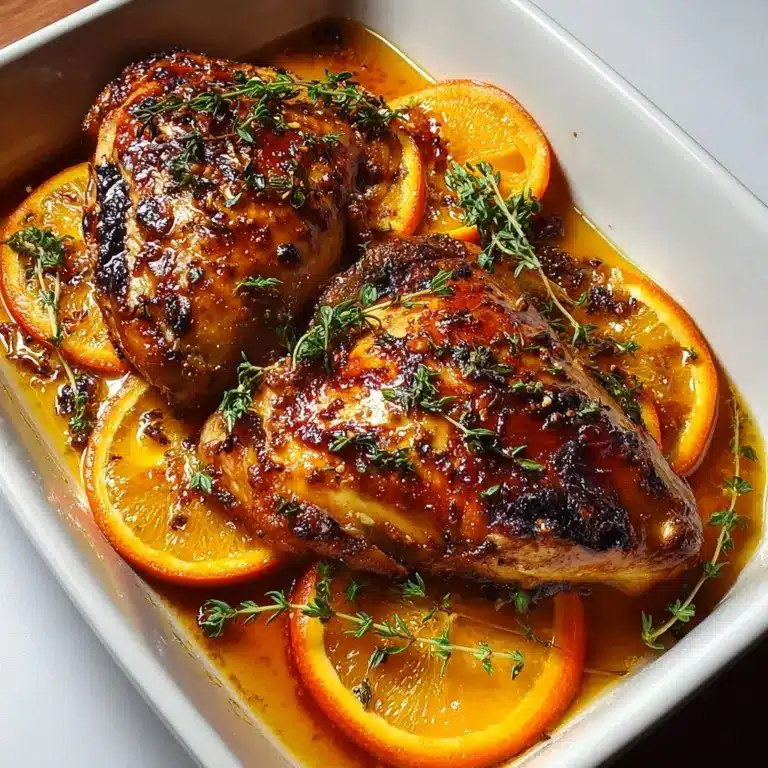 Roasted Orange Chicken Recipe