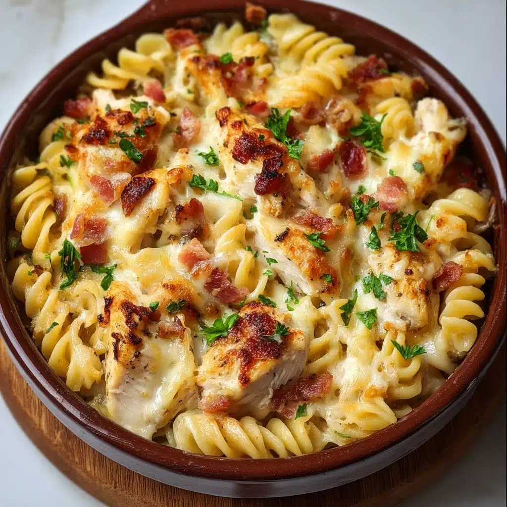 Crazy Good Chicken Pasta Casserole Recipe - Recipe Image