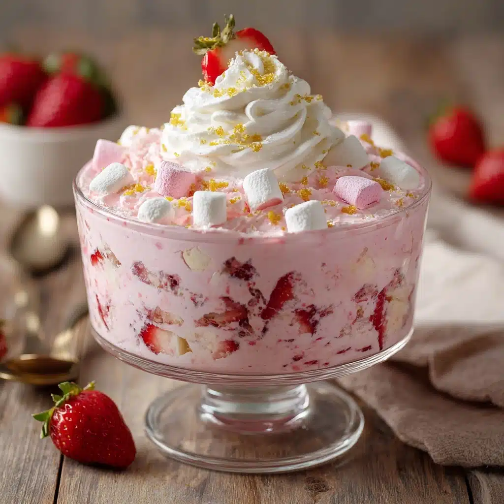 Easy Strawberry Fluff – Creamy Dessert Recipe - Recipe Image