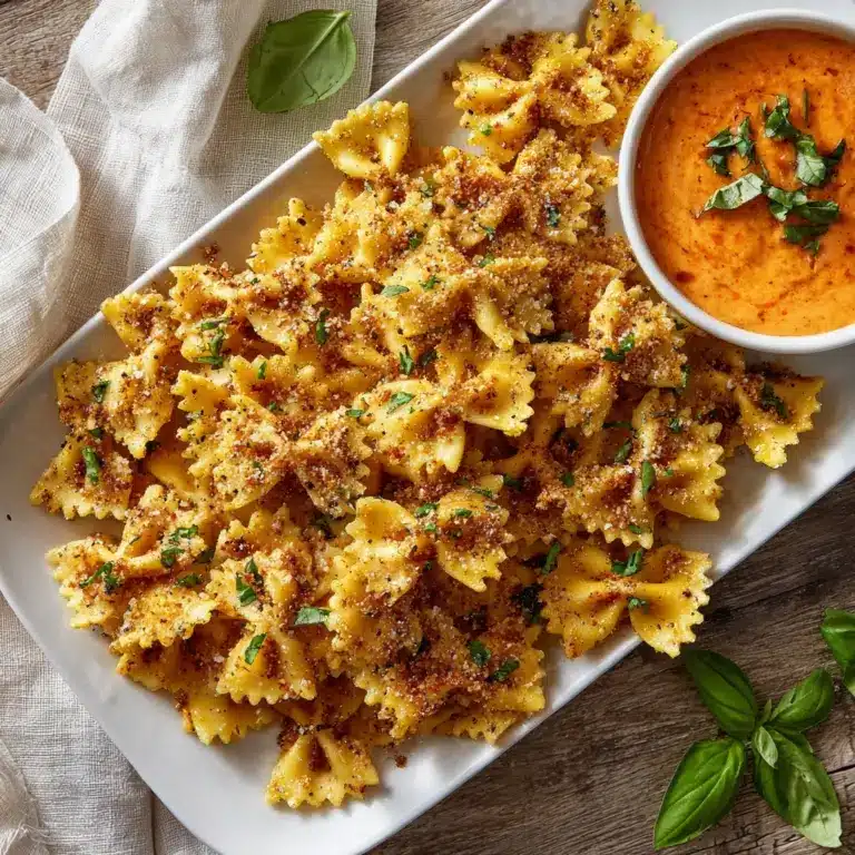 Air Fryer Pasta Chips Recipe