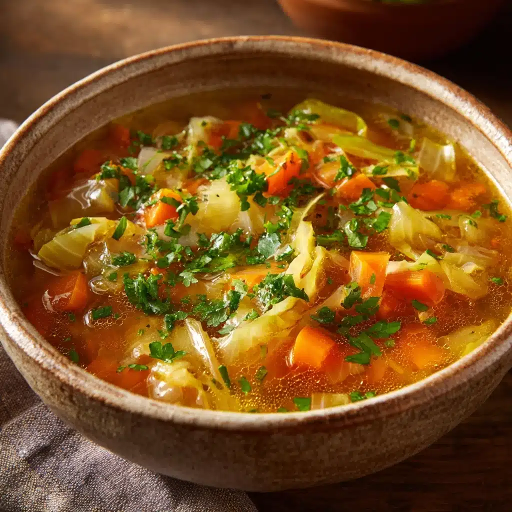 Cabbage Fat-burning Soup Recipe - Recipe Image