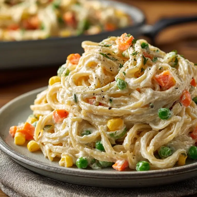 Chicken Pot Pie Pasta Recipe