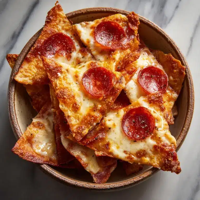 2 ingredient Pizza chips Recipe