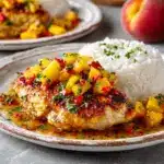 Grilled Chicken with Peach Chipotle Sauc Recipe