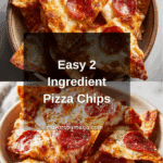 2 ingredient Pizza chips Recipe