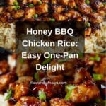 Honey BBQ Chicken Rice Recipe