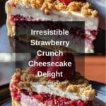 Berrylicious Strawberry Crunch Cheese Cake Recipe