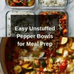 Meal Prep Unstuffed Pepper Bowls Recipe