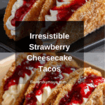 Strawberry Cheesecake Dessert Tacos Recipe