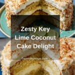Key Lime Coconut Cake Recipe