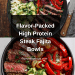 High Protein Steak Fajita Bowl Recipe
