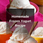 Homemade Frozen Yogurt Recipe