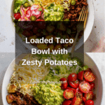 Ground Beef and Potato Taco Bowl Recipe