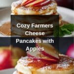 Farmers Cheese Pancakes with Apple (Syrniki) Recipe
