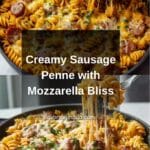 Cheesy Sausage Pasta: Discover a Creamy Delight Recipe