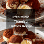 Tiramisu Truffles Recipe