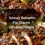 Balsamic Fig Glaze Chicken Recipe
