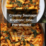 Creamy Sausage Rigatoni (One-Pot, 30-Minute Meal) Recipe