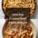 Easy Creamy Ground Beef Pasta Recipe
