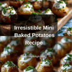 Mini Baked Potatoes Recipe