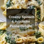 Spinach and Artichoke Pasta Recipe