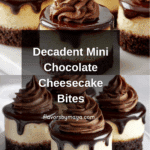 Mini Chocolate Cheesecake Bites Recipe