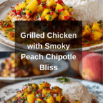 Grilled Chicken with Peach Chipotle Sauc Recipe