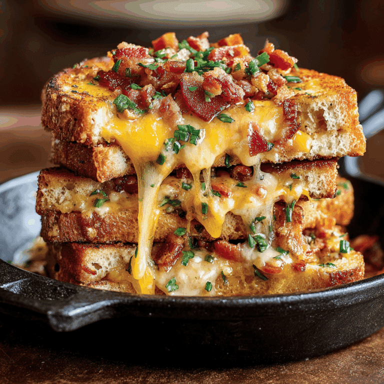Cheddar and Bacon Turkey Melt on Sourdough Recipe