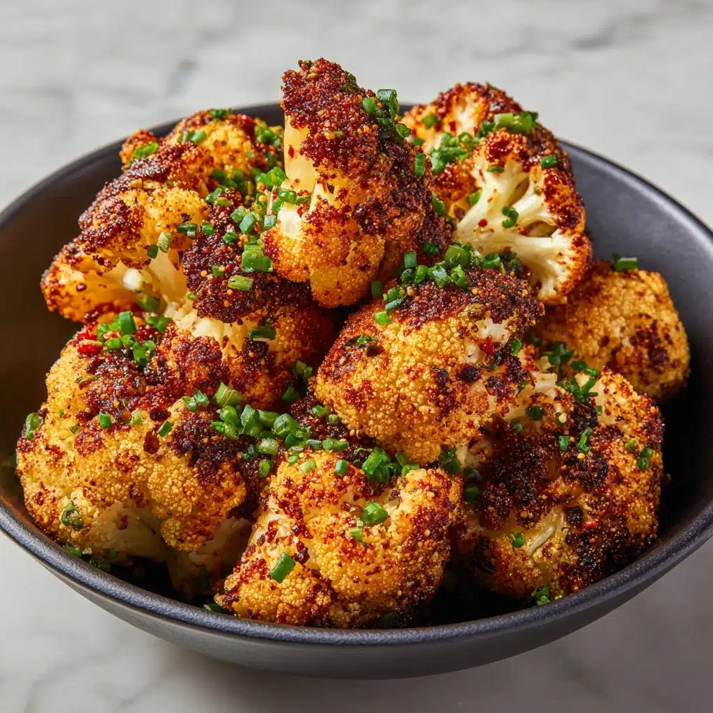 Sweet and Spicy Baked Cauliflower Recipe