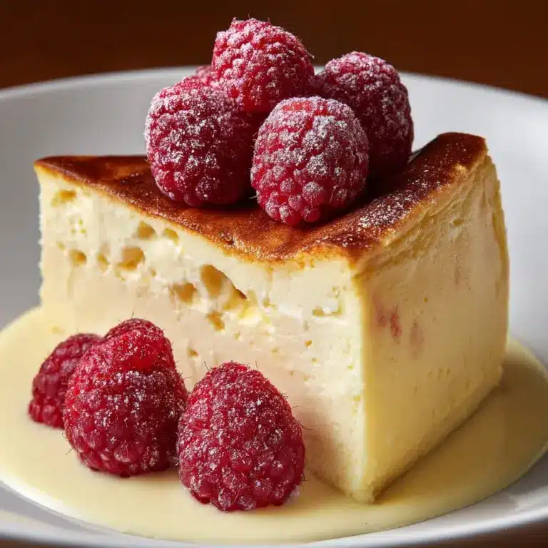 Custard Bread Pudding with Vanilla Sauce Recipe