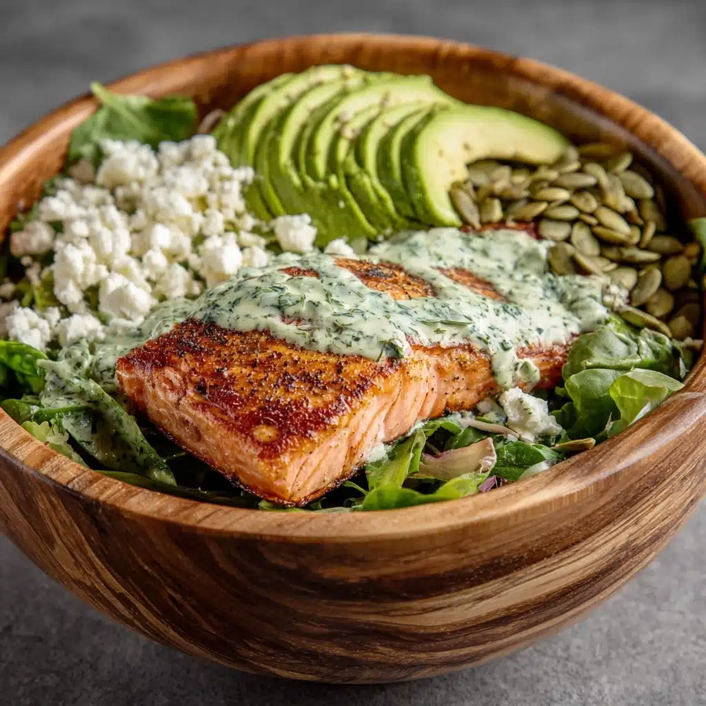 Grilled Salmon Salad Recipe - Recipe Image