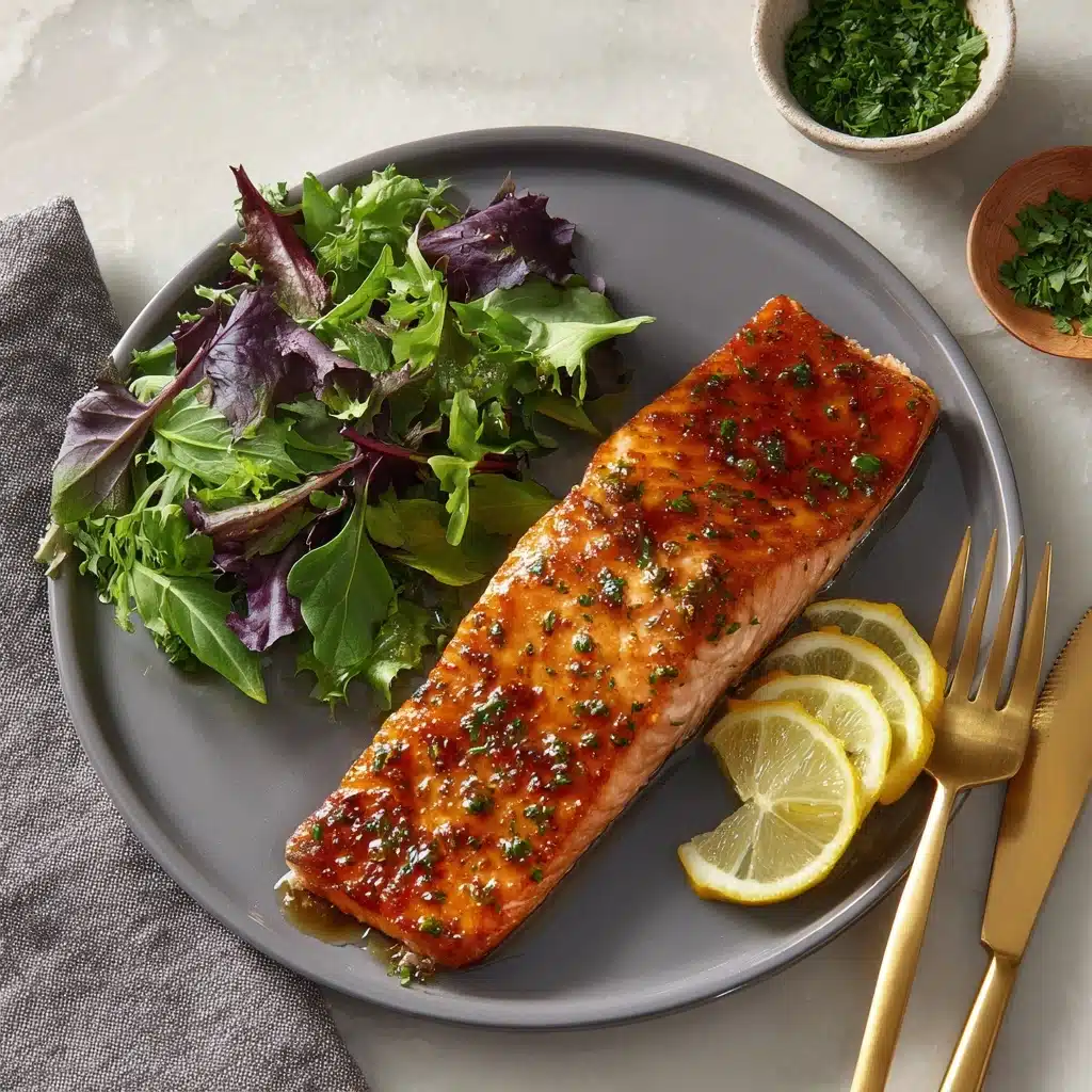 Air Fryer Honey Mustard Salmon Recipe - Recipe Image